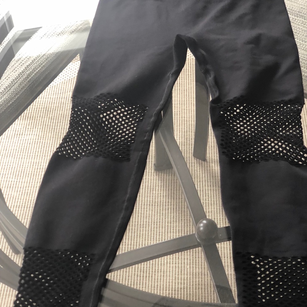 Ivy park mesh workout leggings and bra